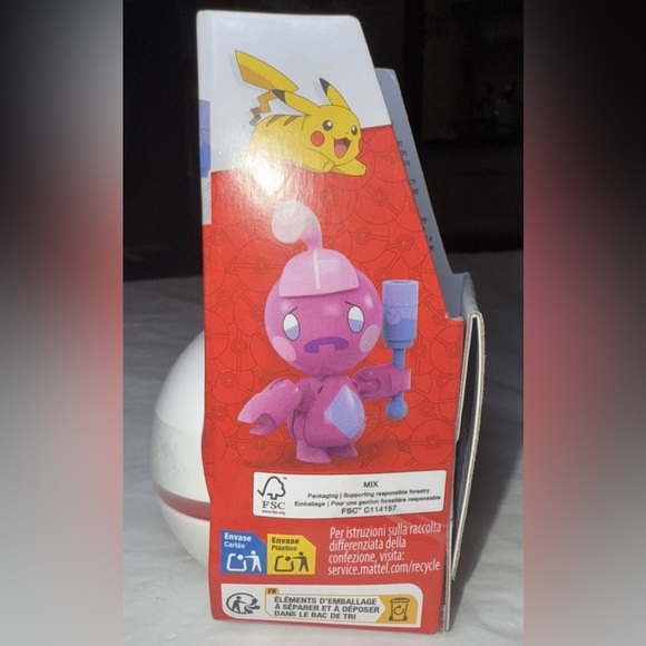 MEGA Construx Pokemon TINKATINK Series 23 JCT20 Pokeball Minifigure NEW - Picture 5 of 5
